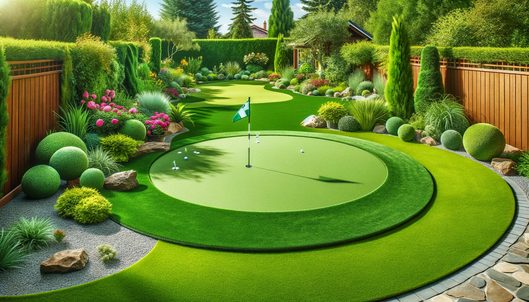 How to Create a Backyard Putting Green with Artificial Turf