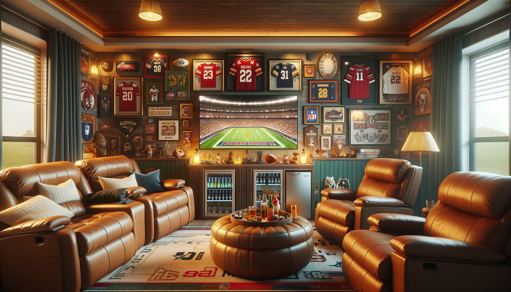 How to Create a Sports-Themed Man Cave: Tips and Inspirations