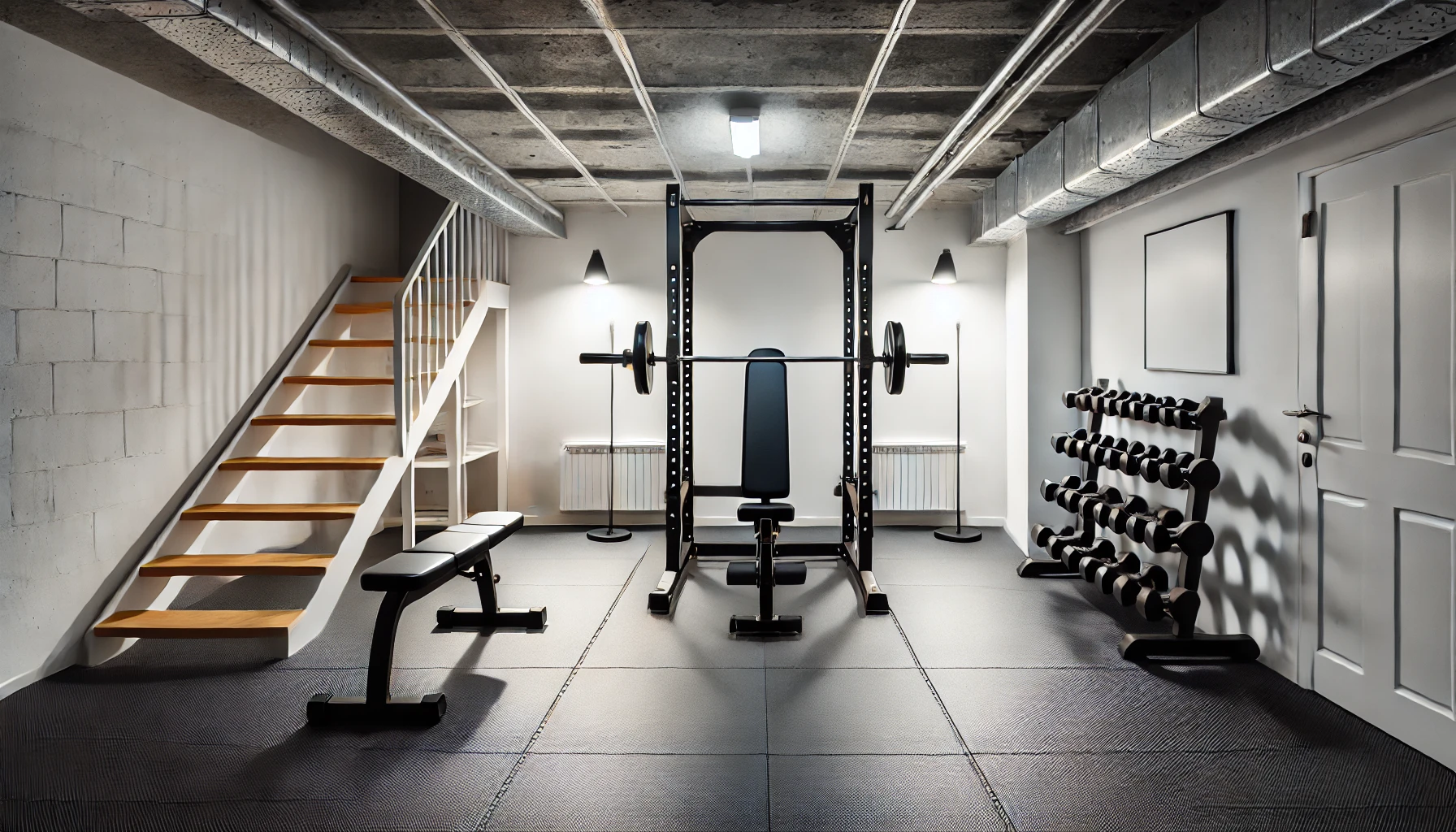 How to Create a Basement Workout Room?